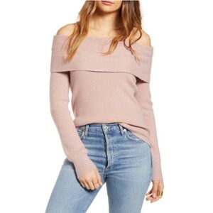 Leith Off-Shoulder Sweater